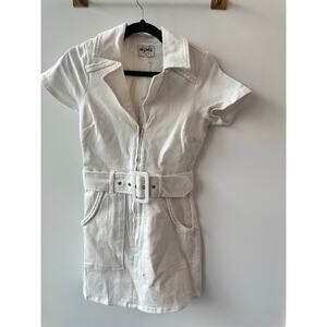 Show Me Your MuMu White Mini Dress